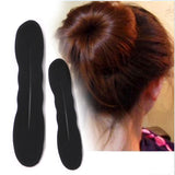 Daiiibabyyy Women Hair Accessories Magic Hair Bun Maker Hairstyle Braiders Styling Tools Girls Hair Accessories Ponytail DIY Braiding Tools