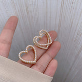 2021 New Temperament Fashion Earrings For Women Luxurious Simulation Pearl Retro Ins Earrings Exquisite Trend Jewelry Gift Party daiiibabyyy