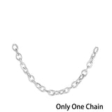 Double L Shape Nose Chain Heart Nose Piercing Chain 20G Straight Ball Nose Chain Zircon Piercing Nariz Pircing Septum Nez daiiibabyyy