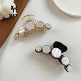 Korean Girl's Sweet Streamer Round Piece Hairpin Fashion Hair Accessories European and American Temperament Hairpin For Woman daiiibabyyy