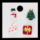 Classic Cartoon Christmas series Brooches Christmas Tree Bell Snowmen Santa Claus Arylic Lapel Pins Badges Jewelry dropshipping daiiibabyyy