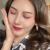 Earrings Diamond Dangler For Women Stick Drop Zircon Ear Cuffs Girls Gold/Silver Color Rhinestone Earring wedding Jewelry
