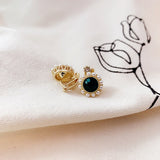 Stud Earrings for Women 2022 New Retro Crystal Pearl Round Earrings Without Ear Hole Clip Jewelry Accessories Wholesale daiiibabyyy