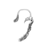 Neogoth Cute Dinosaur Cat Clip on Earrings Ear Cuff Earrings for Women Orecchini Ear Wrap Earcuff Boucle D'oreille Clip Skeleton daiiibabyyy