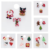 Classic Cartoon Christmas series Brooches Christmas Tree Bell Snowmen Santa Claus Arylic Lapel Pins Badges Jewelry dropshipping daiiibabyyy