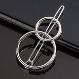 Chic Metal Geometric Hair Clip Round Triangle Barrettes Hairpin Barrette Hair Claws Women Girls Fashion Hair Accessories Gifts daiiibabyyy