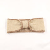 Wide Knitted Headband Bows Knotted Winter Women Turban Hair Accessories Face Wash Headband Temperament Wide-brimmed Headband daiiibabyyy
