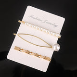 Ins Fashion 1Set Women Girls Elegant Pearls Hair Clips Sweet Headwear Hair Ornament Hairpins Barrettes Hairgrip Hair Accessories daiiibabyyy