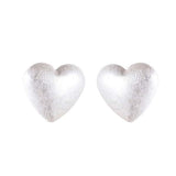 Love Heart Stud Earrings for Women Jewelry Gold & Silver Color orecchini brincos Women's aretes de mujer modernos Gothic Earring daiiibabyyy