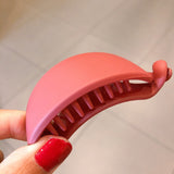 1PC Matte Banana Hair Clips for Women Hairpin Korean Hairclips Hair Barrette Ponytail Holder Girls Hair Accessories Hairgrips daiiibabyyy