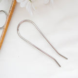 Daiiibabyyy  New U Shape Hair Clips Bobby Pins for Women Girls Bride Hair Styling Accessories Black Hairpins Metal Barrettes Bun Maker daiiibabyyy
