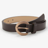 Women Candy Color Waist Strap Thin Belt Pants Jean Waist Belt Alloy Pin Buckle Waistbands Pu Leather Adjustable Belts For Dress daiiibabyyy