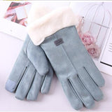 New Fashion Women Gloves Autumn Winter Cute Furry Warm Mitts Full Finger Mittens Women Outdoor Cycling Female Screen Gloves daiiibabyyy