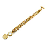 AENSOA Fashion Gold Color King Head Coin Pendant Multilayer Metal Chain Bracelets Set for Women Charm Wedding Party Jewelry Gift daiiibabyyy