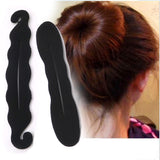 Daiiibabyyy Women Hair Accessories Magic Hair Bun Maker Hairstyle Braiders Styling Tools Girls Hair Accessories Ponytail DIY Braiding Tools