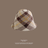 2022 New Autumn and Winter New Wool Fisherman Hat Hat Female Fashion Color Wild Painter Hat Wool Hat Tide daiiibabyyy