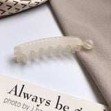 Fashion Banana Shape Hair Clip Barrettes for Women Girls Hair Claw Acrylic Hairpins Crab Clip Headwear Hairgrip Hair Accessories daiiibabyyy