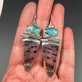 Elegant and Unique Silver Color Women Earrings Cone Inlaid Stone Metal Drop Earrings Wedding Engagement Fashion Jewelry daiiibabyyy