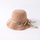 Summer Kitted hat fisherman cap bucket hat Foldable Visor cap outdoor Holiday Beach sun protection Hat women hat Panama sun hat daiiibabyyy