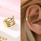 New Fashion Butterfly Clip Earrings Ear hook Copper Ear Clips Earring No Piercing Crystal Ear Cuff For Women Girls Jewelry Gifts daiiibabyyy