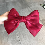 2022 New Arrival Big Bows Elastic Hair Bands Women Girls Headband Fashion Korean Hair Clip Sweet Pretty Back Hair Accessories daiiibabyyy