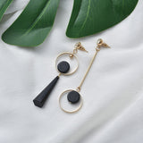 2021 New Fashion Simple Earrings For Women Exaggerated Wild Stone Geometric Shapes Marble Jewelry Gifts Banquet Girls daiiibabyyy