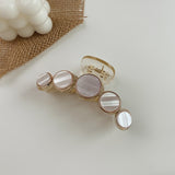 Korean Girl's Sweet Streamer Round Piece Hairpin Fashion Hair Accessories European and American Temperament Hairpin For Woman daiiibabyyy