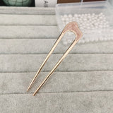 Daiiibabyyy  New U Shape Hair Clips Bobby Pins for Women Girls Bride Hair Styling Accessories Black Hairpins Metal Barrettes Bun Maker daiiibabyyy