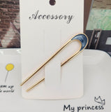 Daiiibabyyy  New U Shape Hair Clips Bobby Pins for Women Girls Bride Hair Styling Accessories Black Hairpins Metal Barrettes Bun Maker daiiibabyyy