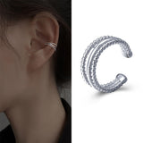 2PCS Simple Silver Color Heart Belt Stud Earrings For Women Hiphop Mini Cute Round Love Belts Earring Party Wedding Jewelry A941 daiiibabyyy