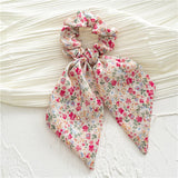 Korean Sweet Hair Rope Ties For Girls Women Ponytail Holder Hair Rings Accessories New Knotted Plaid Elastic HairBands Scrunchie daiiibabyyy
