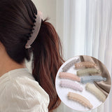 Fashion Banana Shape Hair Clip Barrettes for Women Girls Hair Claw Acrylic Hairpins Crab Clip Headwear Hairgrip Hair Accessories daiiibabyyy