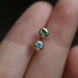 New Stylish Crystal Christmas Elk Stud Earrings For Women Fashion Zircon Deer Earring Girl New Year Party Jewelry Christmas Gift daiiibabyyy
