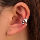 Popular 1 pc Stainless Steel Painless Ear Clip Earrings For Men/Women Punk Gold Silver Non Piercing Fake Earrings Jewelry Gift daiiibabyyy