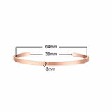 Daiiibabyyy Bangle Bracelet Men, Cuff Bracelets, Stainless Steel Bracelet, Dainty Brazalets, Minimalist Bracelet Jewelry, Cuffs Bangles