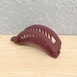 1PC Matte Banana Hair Clips for Women Hairpin Korean Hairclips Hair Barrette Ponytail Holder Girls Hair Accessories Hairgrips daiiibabyyy