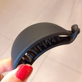 1PC Matte Banana Hair Clips for Women Hairpin Korean Hairclips Hair Barrette Ponytail Holder Girls Hair Accessories Hairgrips daiiibabyyy