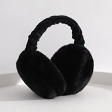 Creative Hamburger Warmer Ear Muffs Foldable Winter Head Hood Headband Earmuffs Outdoor Winter Accessories for Children Adults daiiibabyyy