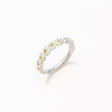 2021 Trendy Korean Style Flower Rings for Women Punk Vintage Plum Blossom Ring Small Daisy Flower Rings Party Couple R daiiibabyyy