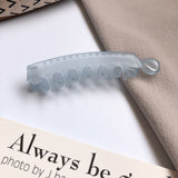 Fashion Banana Shape Hair Clip Barrettes for Women Girls Hair Claw Acrylic Hairpins Crab Clip Headwear Hairgrip Hair Accessories daiiibabyyy