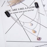 Daiiibabyyy New Chain Hairpins for Women Shell Pearl Butterfly Tiara Tassel Hair Clips Barrettes Braided Headband Ponytail Hair Accessories
