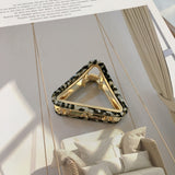 Fashion Acetate Triangle Hair Clips for Women Girls Hair Claw Chic Barrettes Claw Crab Hairpins Styling Tool Hair Accessories daiiibabyyy