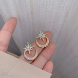 2021 New Temperament Fashion Earrings For Women Luxurious Simulation Pearl Retro Ins Earrings Exquisite Trend Jewelry Gift Party daiiibabyyy