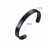 Daiiibabyyy Bangle Bracelet Men, Cuff Bracelets, Stainless Steel Bracelet, Dainty Brazalets, Minimalist Bracelet Jewelry, Cuffs Bangles