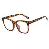 Daiiibabyyy Square Anti Blue Light Glasses Women Computer Gaming Men Blocking Blue-ray Lunettes De Sol Clear Eye glasses Spectacles Frames