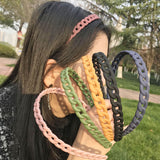 Unisex Alice Hairband Headband Men Women Sports Hair Band Hoop Metal Hoop Double Bangs Hairstyle Hairpin Hair Accessories