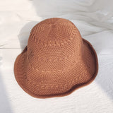 Summer Sun Hats For Women Straw Sun Hat Lady Girls Soft Panma Beach Hat Floppy Female Travel Folding Chapeu daiiibabyyy