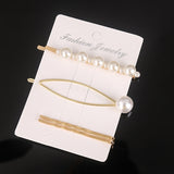 Ins Fashion 1Set Women Girls Elegant Pearls Hair Clips Sweet Headwear Hair Ornament Hairpins Barrettes Hairgrip Hair Accessories daiiibabyyy