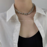 Necklace for Women Solid U-shaped Chain Horseshoe Chain Couple Chain Necklace Jewelry Wholesale Boho Jewelry Collar daiiibabyyy