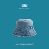 Washed Cowboy Fisherman's Hat women Outdoor Sun Hat Four Seasons Section Fashion wild Bucket Hats casquette daiiibabyyy